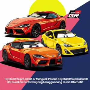 Mobil Toyota GR Supra dan GR 86